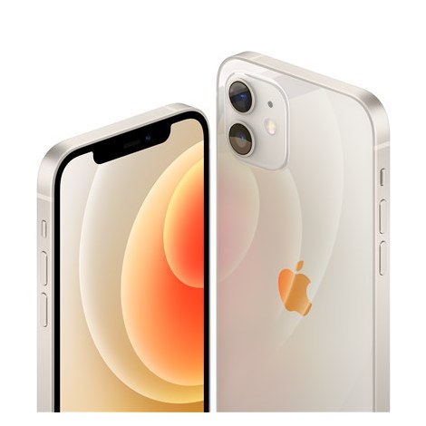 Apple | iPhone 12 | White | 6.1 "" | XDR OLED | Apple | A14 Bionic | Internal RAM 4 GB | 128 GB | Single SIM | Nano-SIM and eSIM - 2